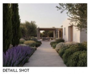 Cycladic Villa Landscape Design, Greece