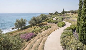 The Sea Cliff Villa — Landscape Design, Greece