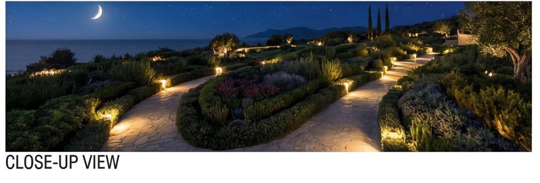 The Sea Cliff Villa — Landscape Design, Greece