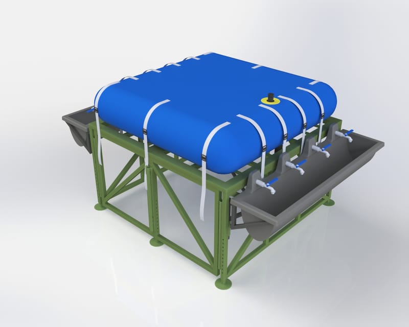Qwaiter solutionsוסטודיו גריזים: מיכל מים נייד לשעת חירום: פתרון חדשני לשטח