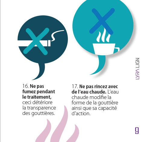 הוראות לשימוש בפלטה לשיניים