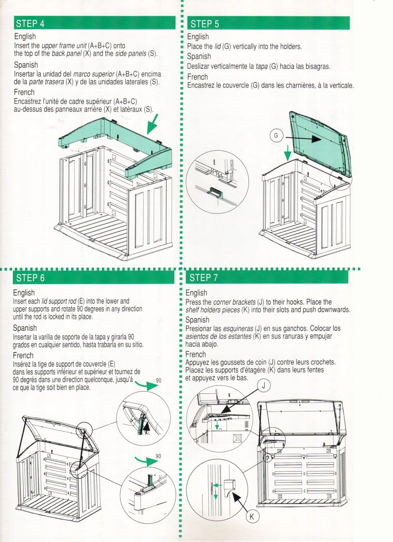 הוראות הרכבה איורים
