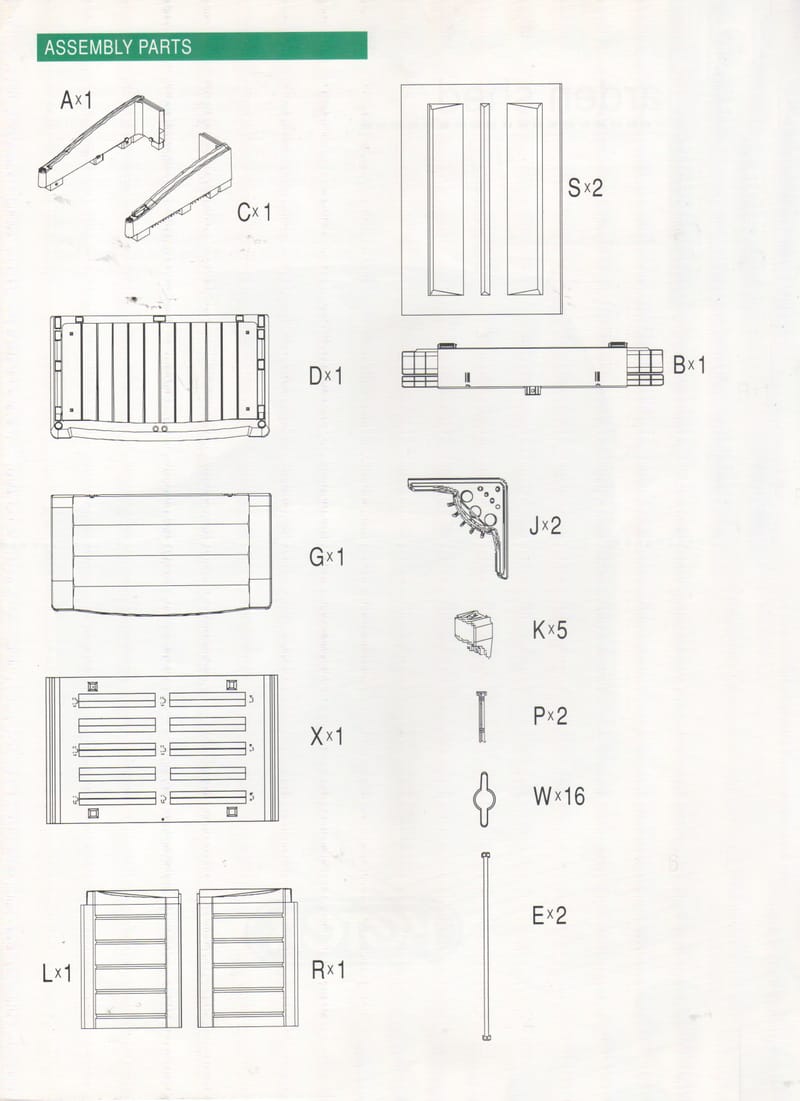 הוראות הרכבה איורים