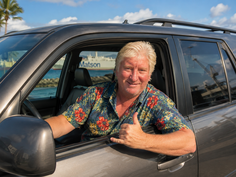 On-island Vehicle Transport & Temporary Storage