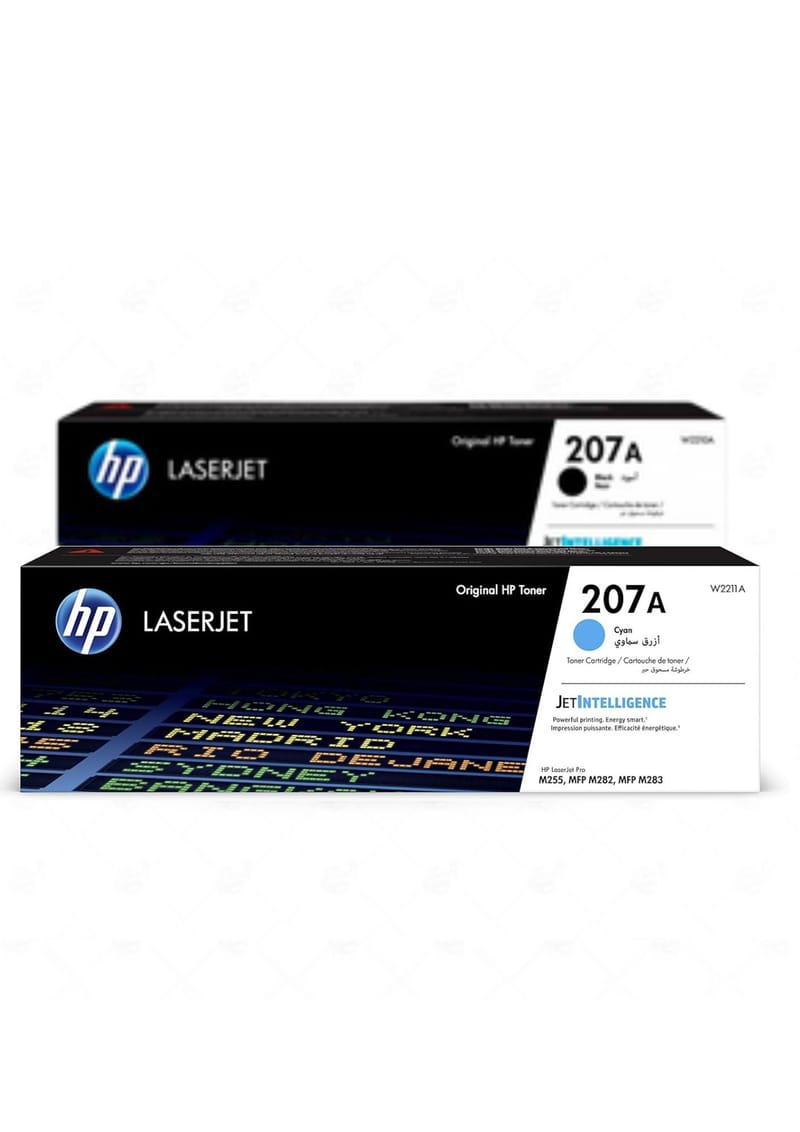 حبر ليزر SMART TONER LASER COLOR HP 207A blue - أوفيس ون...