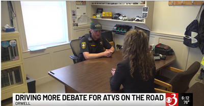 ATVs driving debate as Orwell explores allowing them on roads