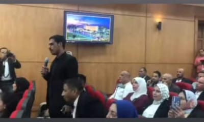 فنديس يعرض مشاكل اهل الجنوب على محافظ بورسعيد