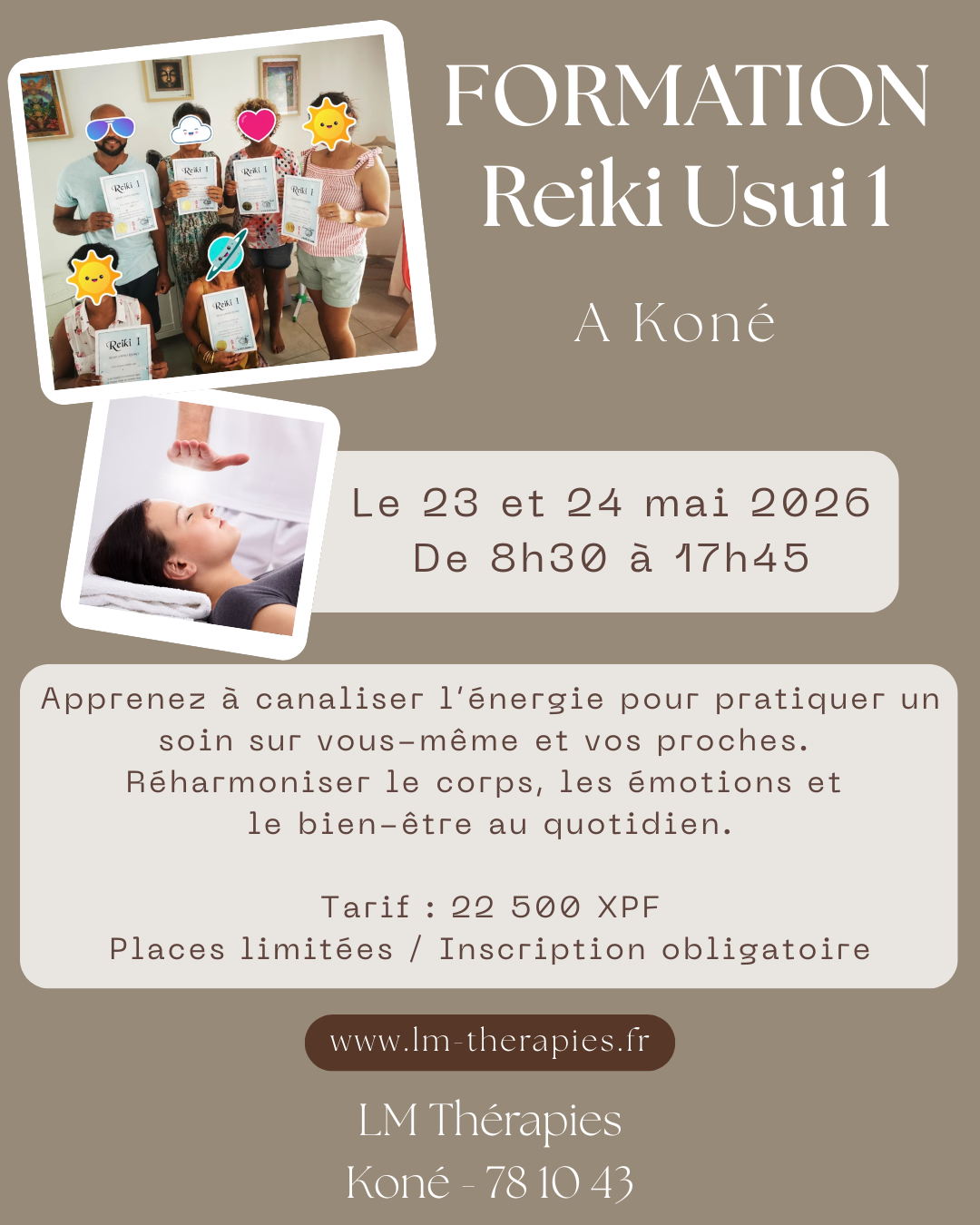 FORMATION REIKI USUI 1er degré