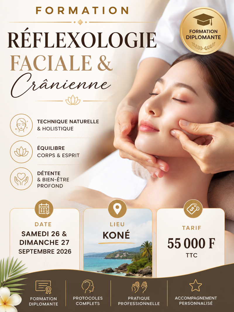 Formation réflexologie faciale et crânienne