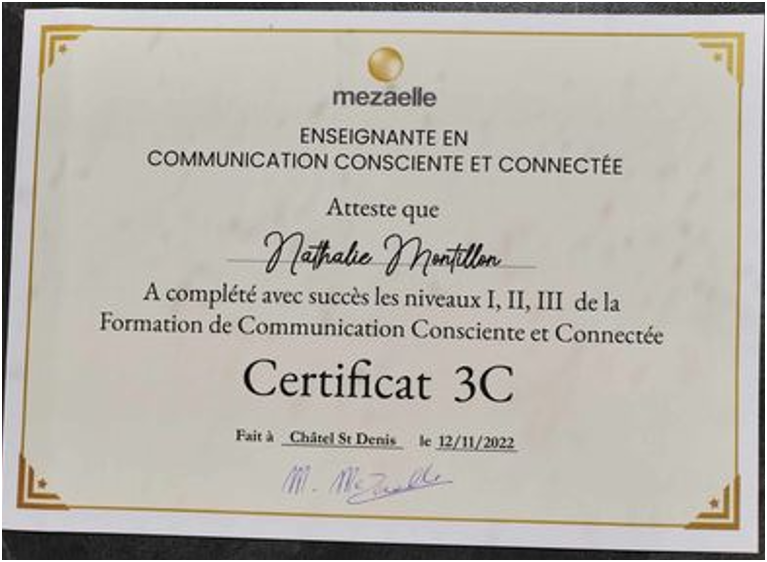 Certificat 3C