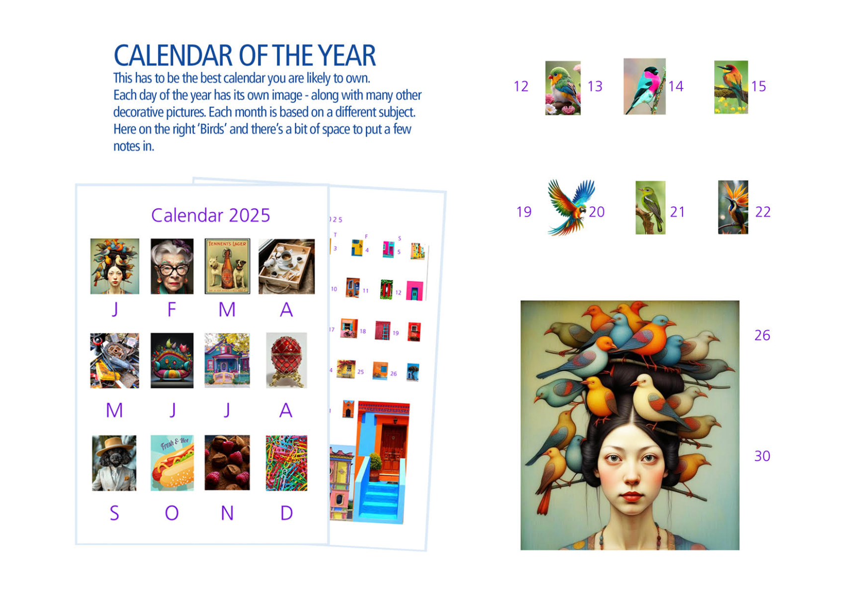 Calendar Of The Year