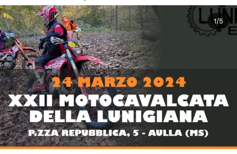 Moto cavalcata della Lunigiana
