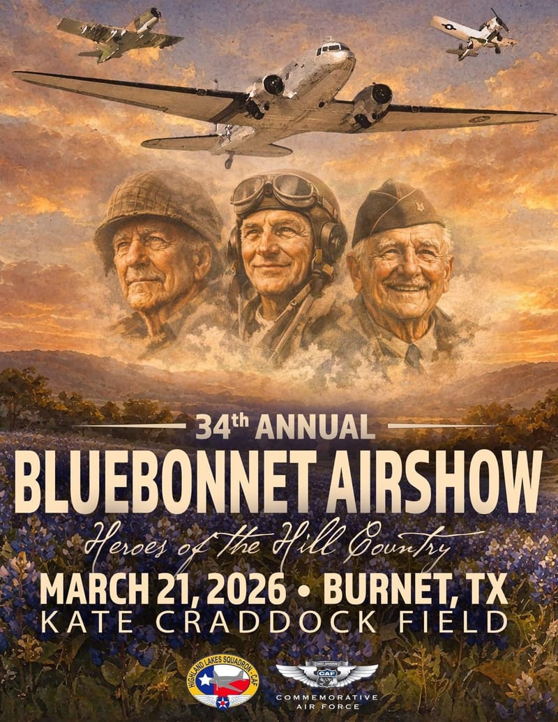 Bluebonnet Airshow (99s Volunteer Opportunity)