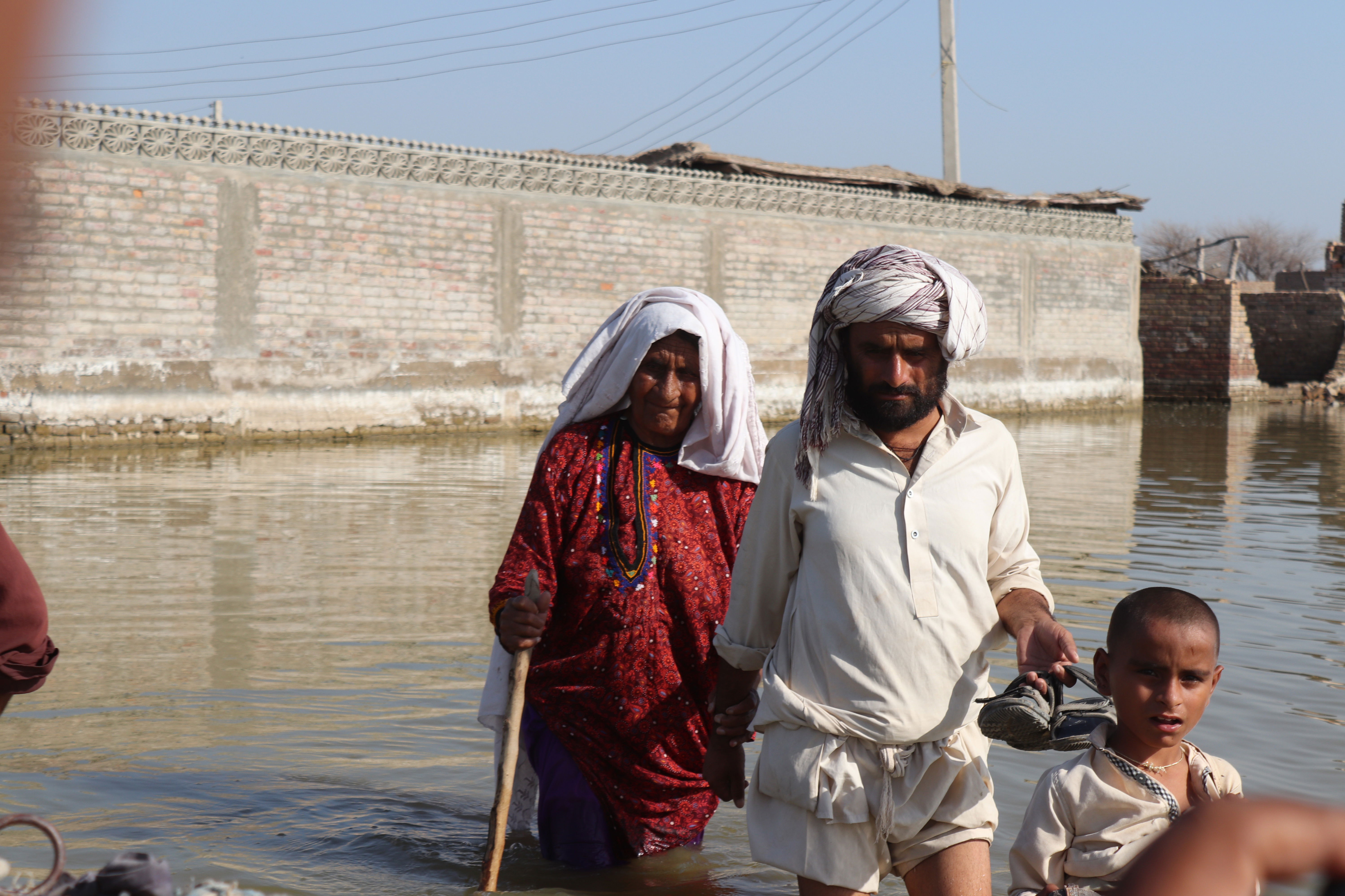 Victims Suffering from Rains