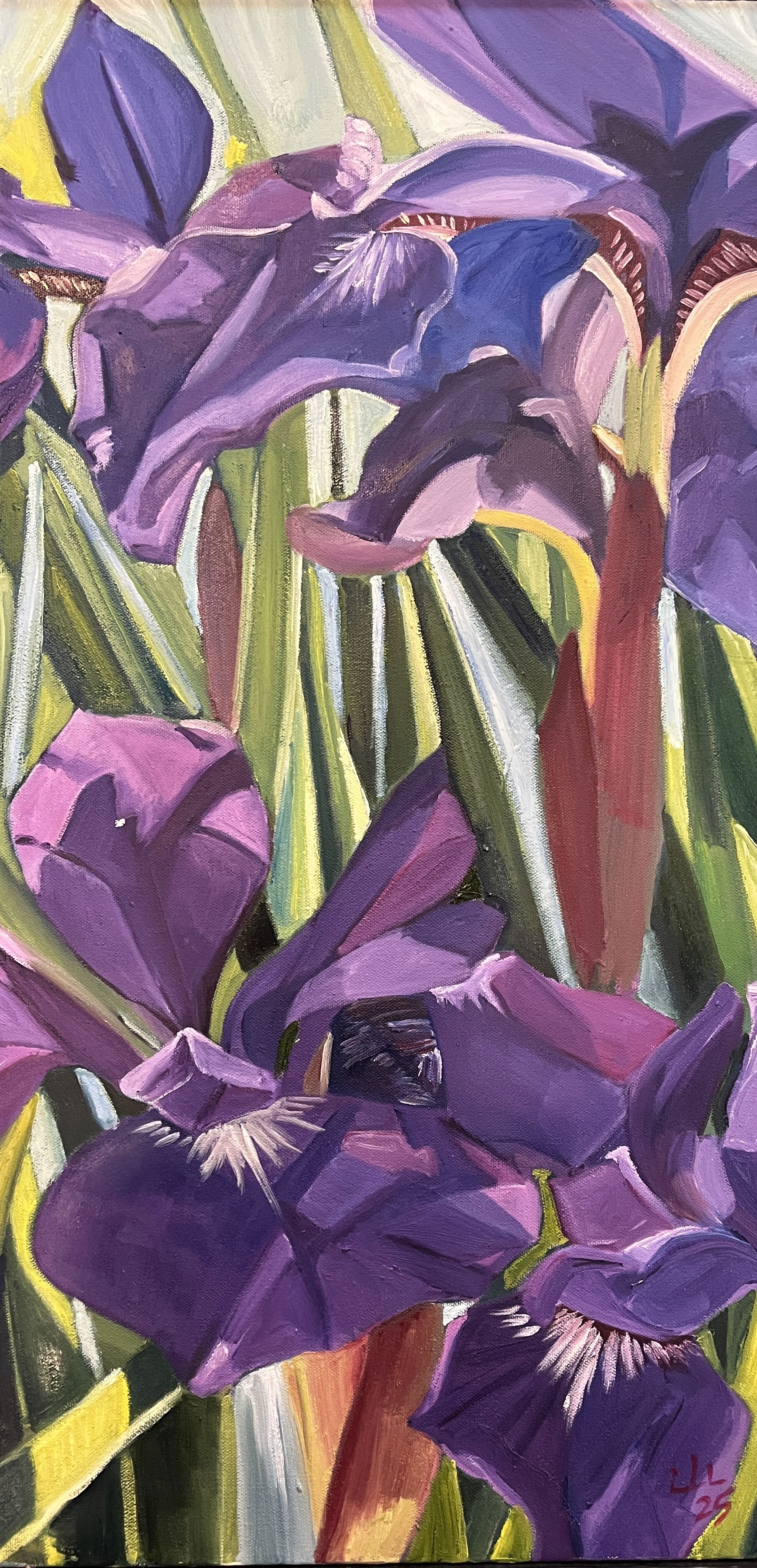 A Field of Irises Panel 2