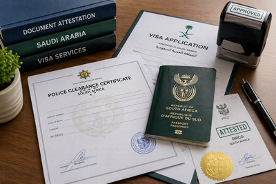 Police Clearance & Document Attestation for Saudi Arabia – Fast South Africa Support