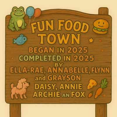 Fun Food Town by Dav, ERDJ, AFV, FAJ, GFJ
