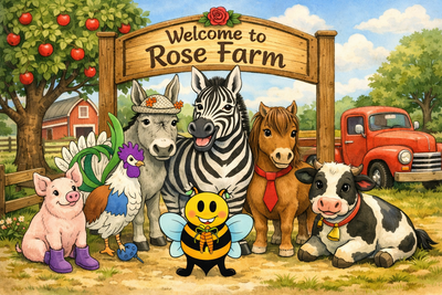 Ziggy comes to stay at Rose Farm