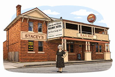 Remembering Main Street Bunyip 14 Main Street Railway Hotel