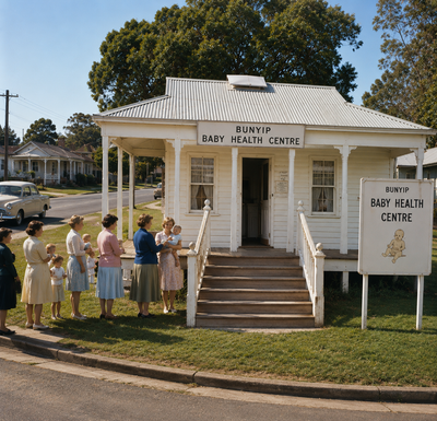 Baby Health Centre Bunyip’s History