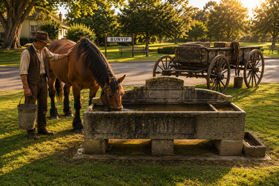 Bills Trough at Bunyip