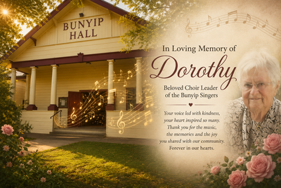 Vale Dorothy Myers 🎵