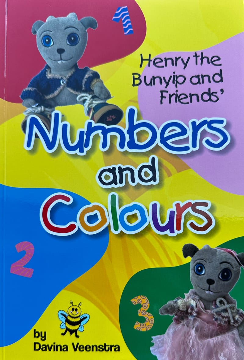 Henry The Bunyip And Friends Numbers And Colours By Davina Veenstra Henry the bunyip and friends numbers and colours by davina veenstra