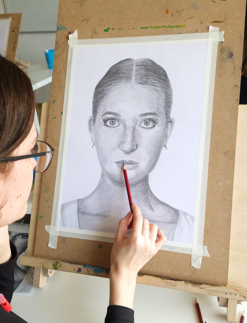 CURS DESEN/PICTURA ADULTI INCEPATORI (16 ANI+)