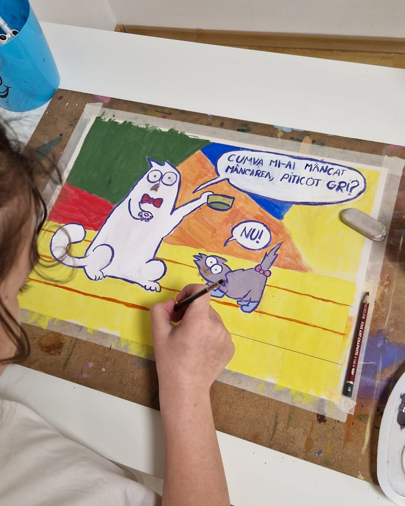 CURS DESEN/PICTURA COPII (8 - 13 ANI)