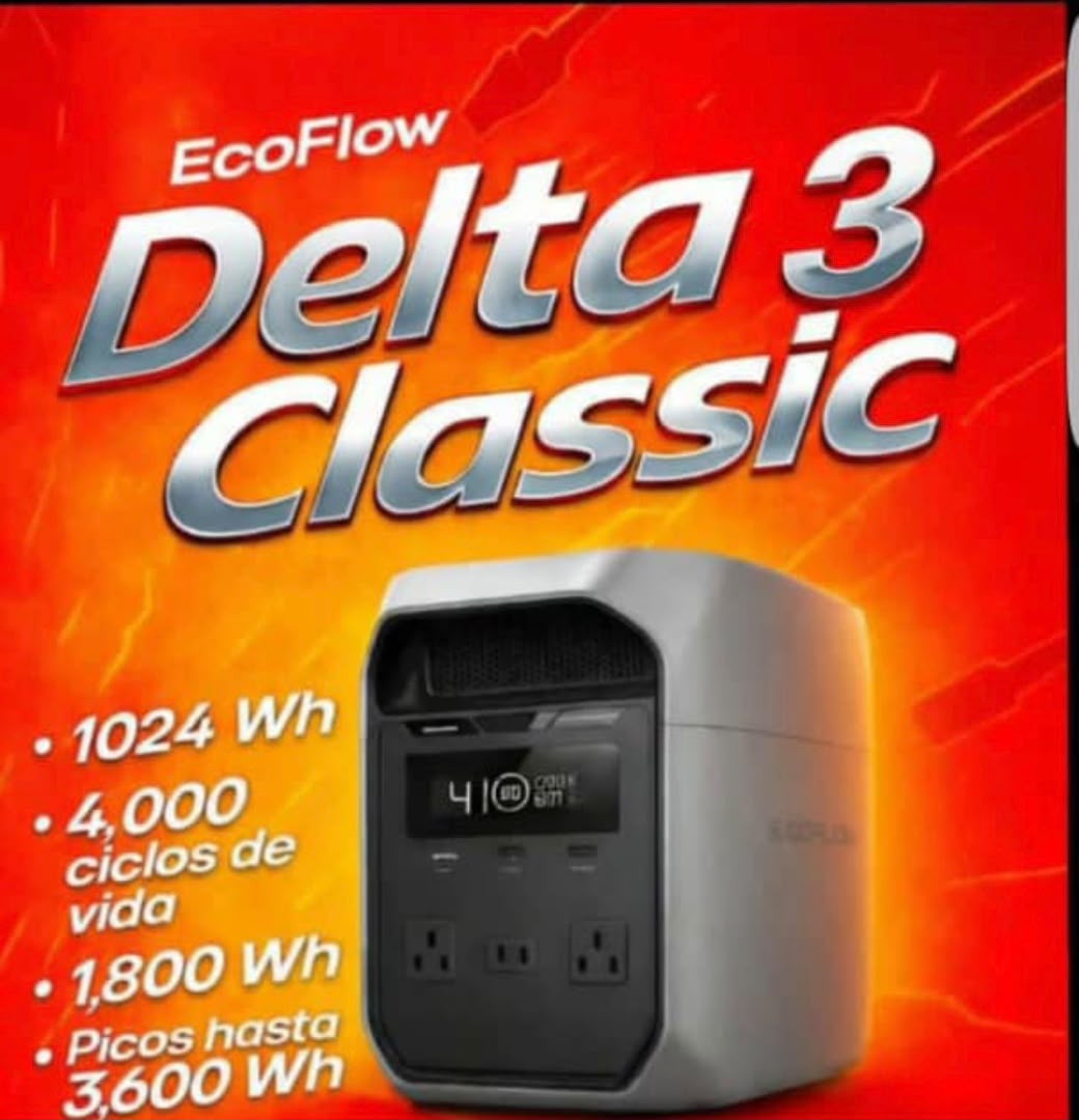 ECOFLOW DELTA 3 CLASICA
