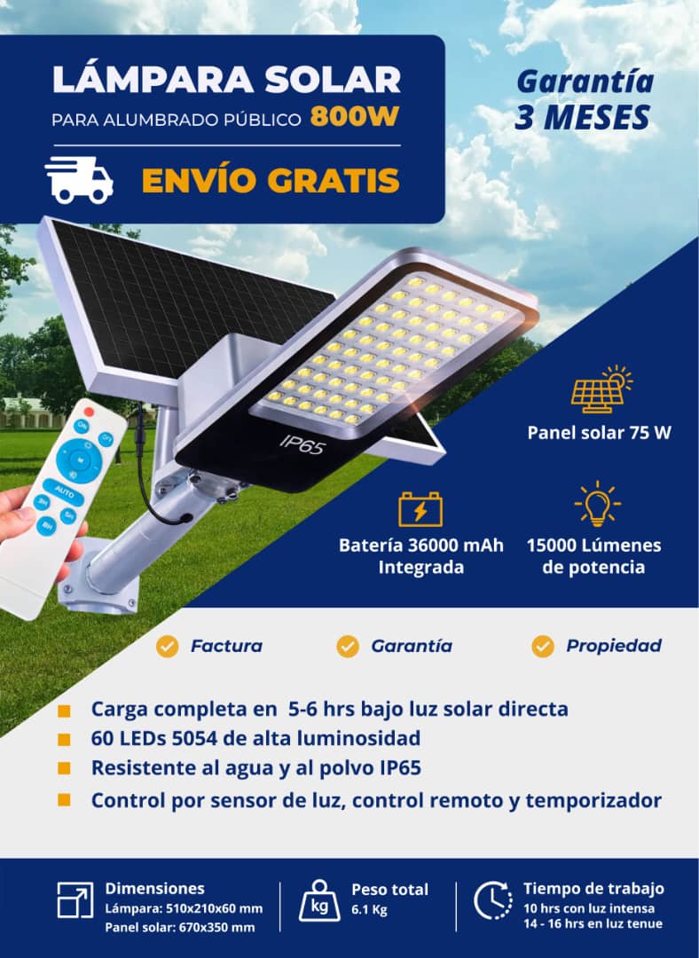 LAMPARA SOLAR