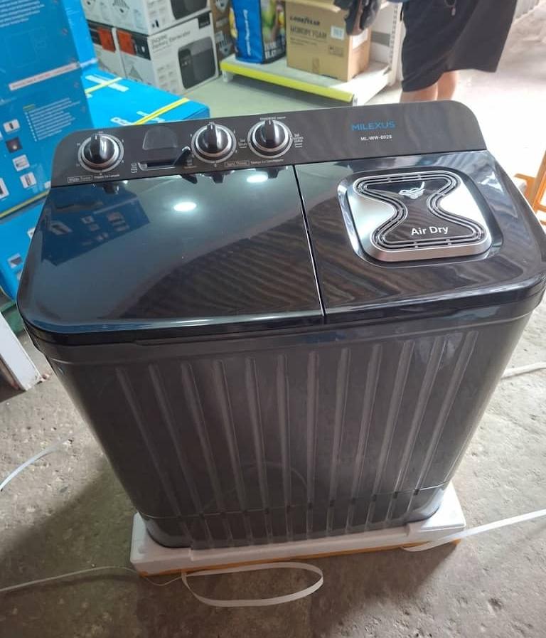 Lavadora Semiautomática Milexus de 9 kg ⚫️*