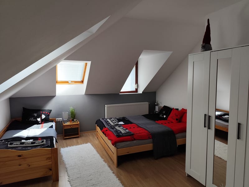 A szálláshely 58 nm    5 fő fogadására alkalmas 