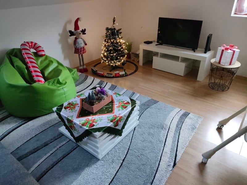 A szálláshely 58 nm    5 fő fogadására alkalmas 