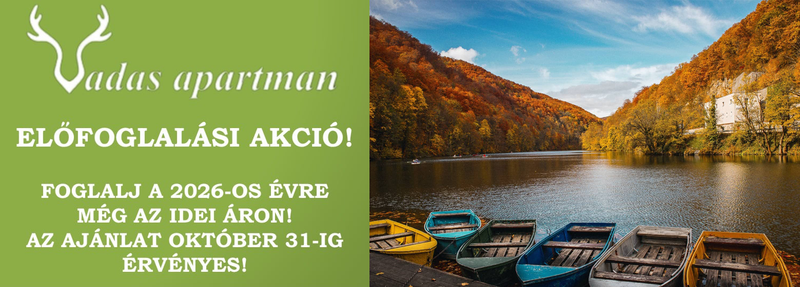 Előfoglalási akció 2026