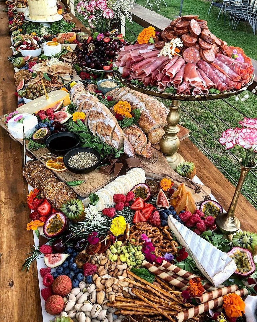 picnic grazing table