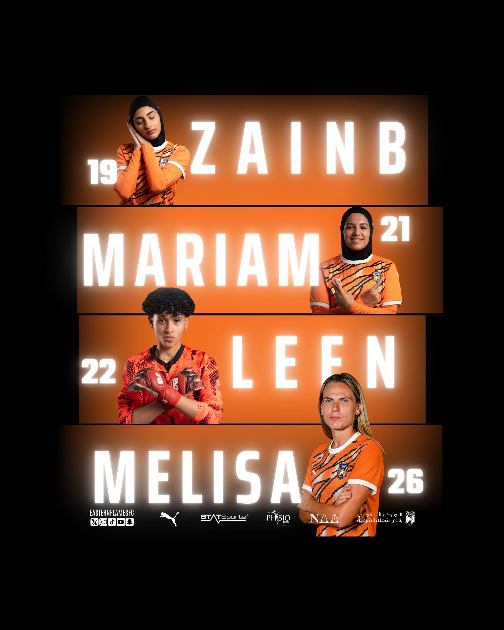 Eastern Flames FC 26/27 squad, part 5 of 6