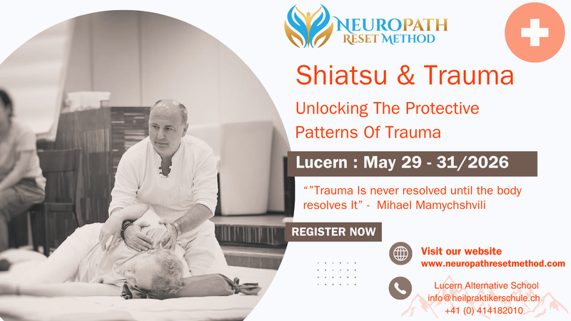 Switzerland, Lucerne -  Shiatsu & Trauma: Unlocking The Protective Patterns Of Trauma - Module 1