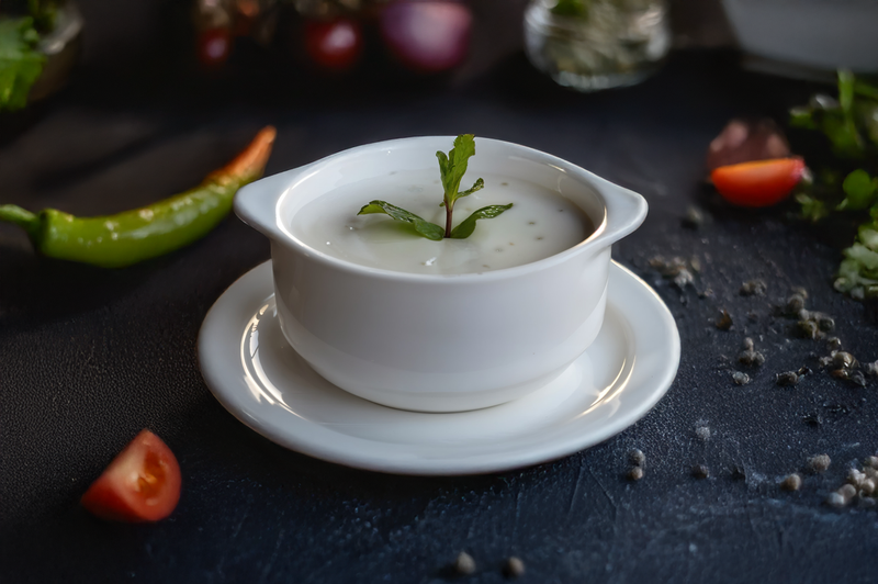 شوربة دجاج بالكريمة