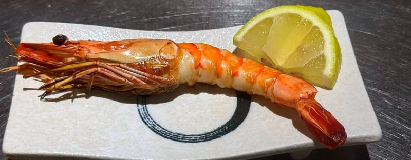 Grilled King prawn