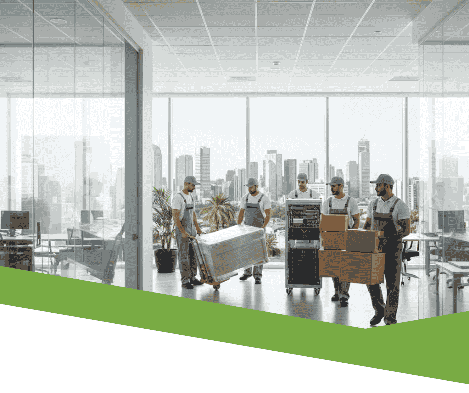 حلول لوجستية مخصصة لنقل المكاتب والشركات داخل مدينة الرياض