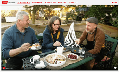 RBB Olaf Kosert zu Besuch bei uns!