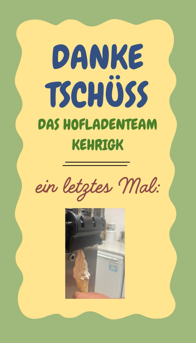 💚 DANKE. TSCHÜSS. 💚