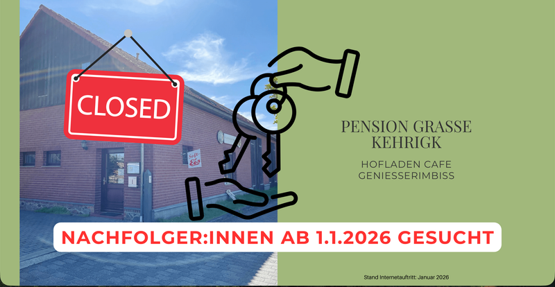 PENSION GRASSE KEHRIGK - geschlossen