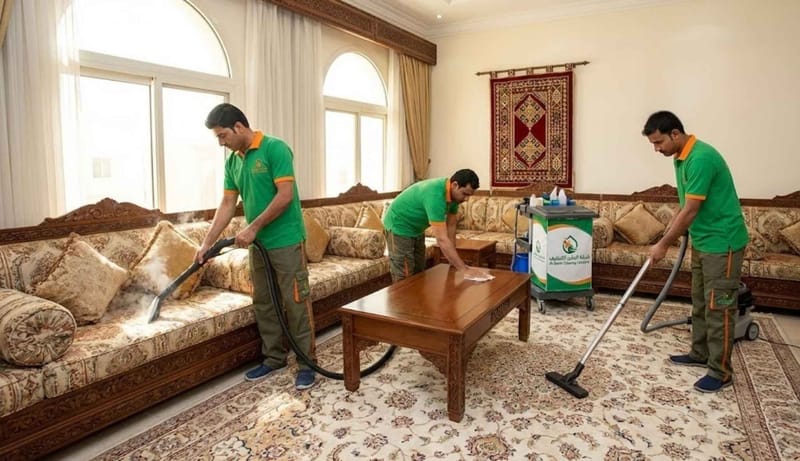 تنظيف المجالس والكنب