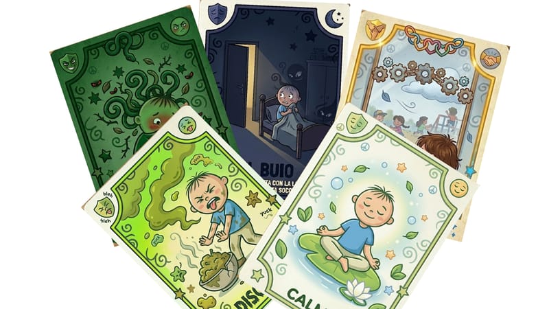 Progetto bambini 3-9 anni  "Sulle tracce del sentire"