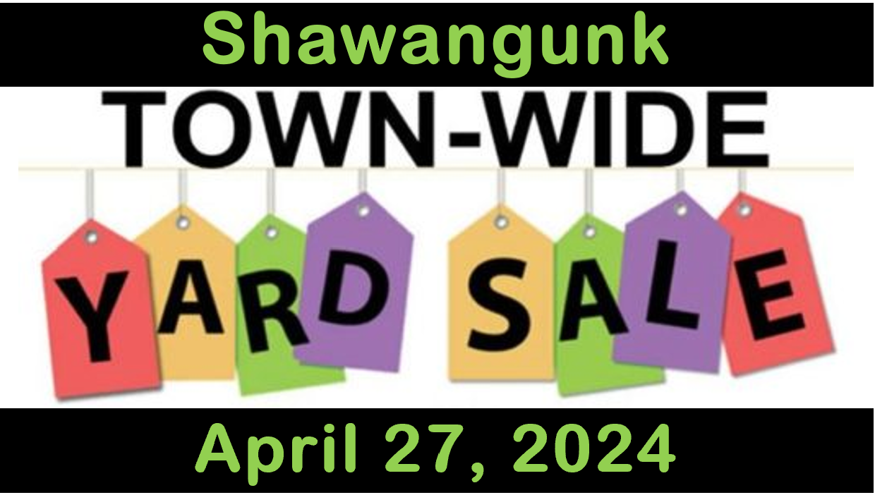 Annual Town-Wide Yard Sale - April 26, 2025