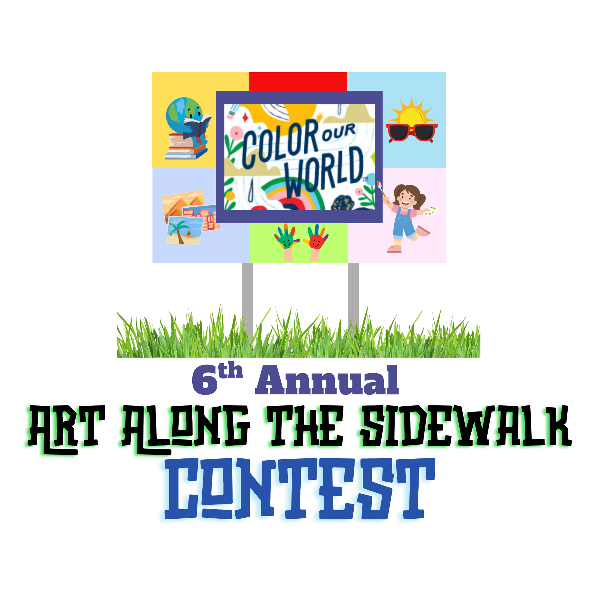 Art Along the Sidewalk - Now thru Aug. 30,2025