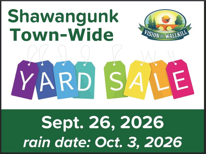 Town Wide Yard Sale - Fall