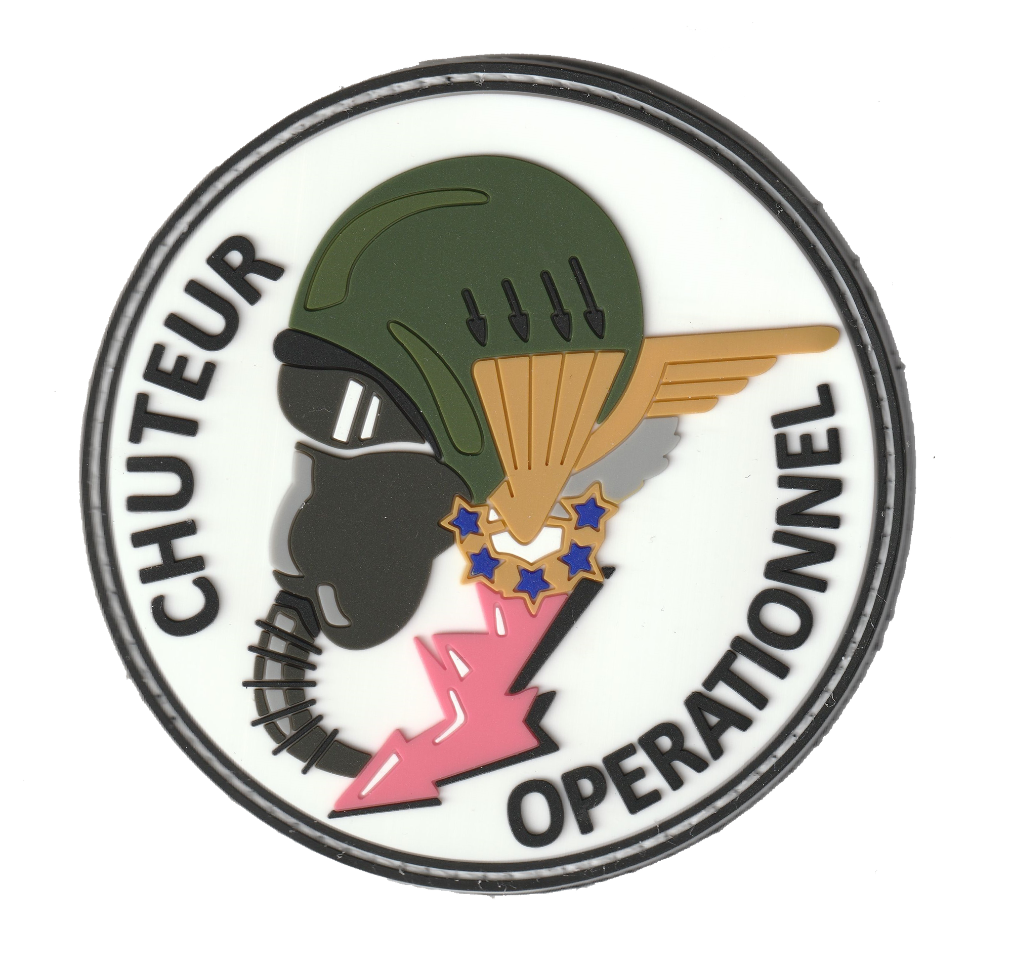 Patch "chuteur opérationnel"